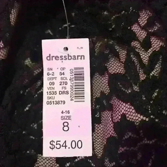 NWT Dressbarn stablished 1962 lace dress size 8 - Picture 8 of 8